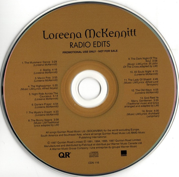 Loreena McKennitt - The Journey so Far - The Best of Loreena McKennitt:  lyrics and songs